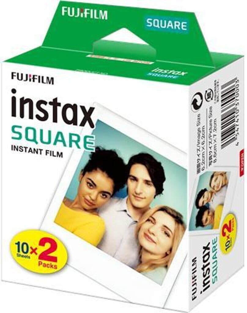 Fujifilm Instax Square Doppelpack 2 x 10 Blatt