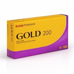 Kodak Professional Gold 200 120:5er Pack